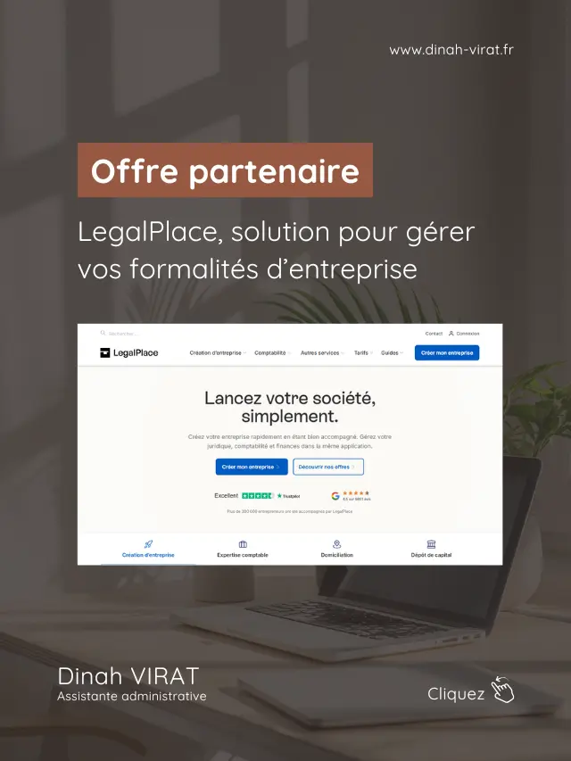 LegalPlace, solution pour gérer vos formalités d’entreprise